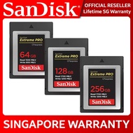 Sandisk Extreme PRO CFexpress Memory Card 64GB 128GB 256GB CFE SANDISK.SG