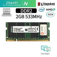 2GB DDR2 533MHz KVR533D2S4/2G 1.8V PC2-4200S แล็ปท็อป SODIMM RAM Z22