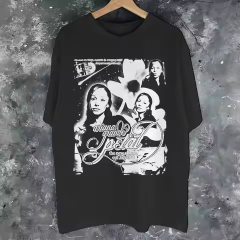 Arianas Grandes The Eternal Sunshine Tour 2026 Graphic Printed T Shirts Men Women Pure Cotton Tee Sh