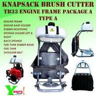 TB33 \ TB43 KNAPSACK ENGINE BRUSH CUTTER ENGINE FRAME PACKAGE