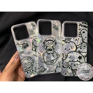 NEW CASE WATERRY TEXTURE RIPPLE MOTIF RORO JUMP FOR REDMI A3 9 9A 9C 9T OR1103