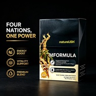 Naturelish MFORMULA Four-Country Ginseng 30 Sachets | Energy Vitality Stamina Wellness Supplement