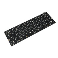 YMDK GH60 HHKB Phong Cách Oni Hot Swappable Cả Hai Công Tắc Underglow RGB Thông Qua PCB Lập Trình Tư