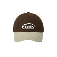 หมวกทูโทน Emis New Logo Mix Ball Cap - Beige Brown (Renewal) ของแท้ 100% พร้อมส่ง