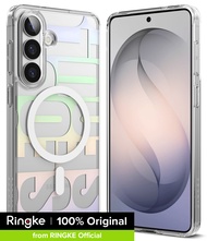 เคส Ringke Fusion Design สำหรับ Galaxy S26 Plus - เคสไฮบริดใส บางเบา กันกระแทก ทำจาก TPU และ PC ด้าน