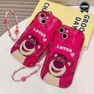 GL017 Premium Case Melting Lotso Bracelet Softcase / Casing Hp For Samsung S25 ULTRA S25+ S25 A06 A1