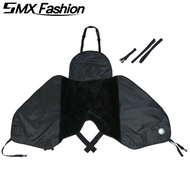 SMX ผ้าคลุมกระจกรถจักรยานยนต์ไฟฟ้ากันลมคลุมขาอุปกรณ์มอเตอร์ไซค์ไฟฟ้าป้องกันแสงแดด