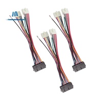 20Pin ATX to 2-Port 6Pin AT PSU Converter Power Cable 20 Pin ATX to AT Power Cable 20cm for 386 286 