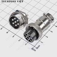 GX20-7P 7-Pin Straight Male-Female Round Connector Set TechZone Viet