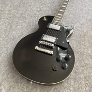 มาตรฐาน Gibson Les Paul กีต้าร์ไฟฟ้ากีตาร์มืออาชีพสีดำ