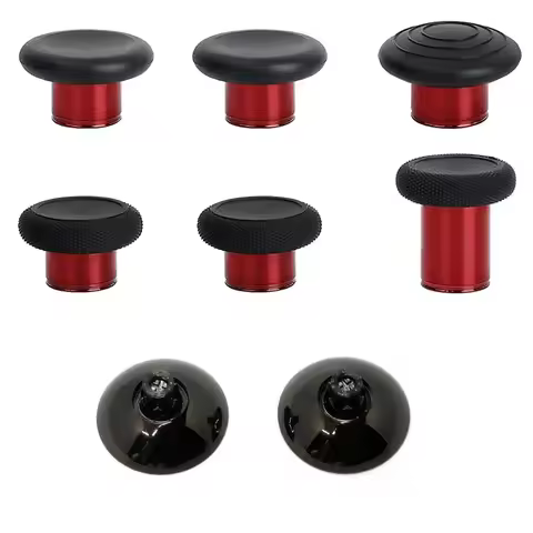 For Xbox One Elite Series 2 & Xbox Elite 2 Core 8 In 1 Metal Replacement Thumbsticks Grip, Swap Magn