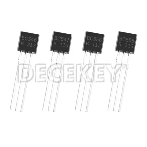 50PCS BC546B TO-92 Transistors BC547B BC556B BC558B TO92 BC546 BC547 BC556 BC558