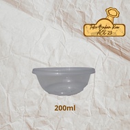 [Contents 25 Pcs] Thinwall Bowl 200ml Meiji/ 200ml Plastic Bowl 200ml Food Container 200ml Bowl Cont