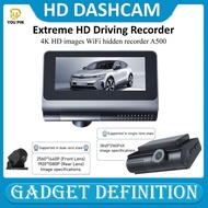 TERMURAH Kamera Mobil Dashcam A500 Dashcam 4K HD Wifi Hidden Recorder