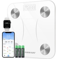 INSMART Smart Scale for Body Weight, Digital Bathroom Scale Bluetooth Body Fat Scale,Body Compositio