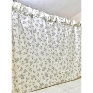 (Free string) Sunshade room divider curtains 1mx1m3, 1m5x1m8, 1m8x1m8,2m2x1m8, 3mx1m8, 4mx1m8, small