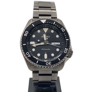 SEIKO Men's Watch 5 Sports Daylight Exhibition Caseback Quartz Analog Stainless Steel BLK 4R36-07G0 