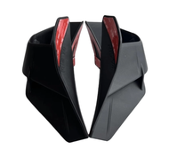 ปีกข้างรถจักรยานยนต์สำหรับยามาฮ่า YZF-R15 2022 2023ปีกคงที่สปอยเลอร์ตามหลักอากาศพลศาสตร์ปีกข้างแฟริ่