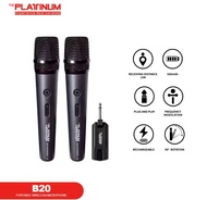 Platinum Karaoke B20 Portable Wireless Microphone