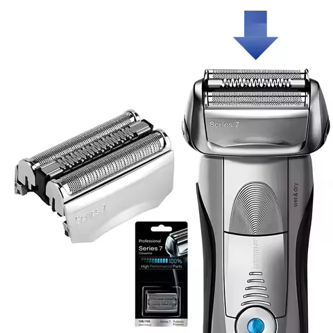 70S Series 7 Replacement Head for Braun Electric Foil Shaver, Compatible with Braun Series 7 790cc 7