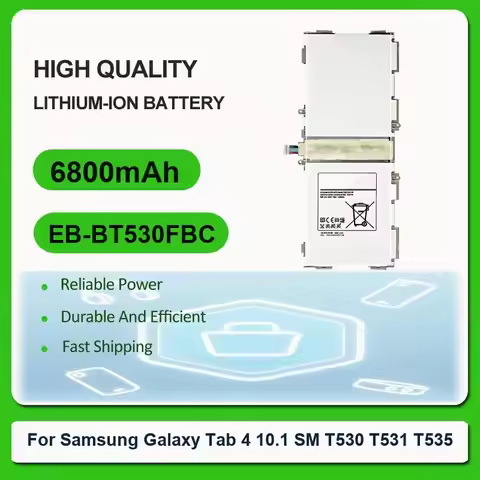Battery For Samsung Galaxy Tab A7 10.4 (2020) SM-T500 SM-T505 T505N A 10.1 2016 T580 T585 T580N T585