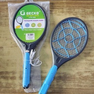 GECKO ISO 9001：2015 LTD-266 Rechargeable Electronic Mosquito Fly Bug Swatter Racket Racquet Bat