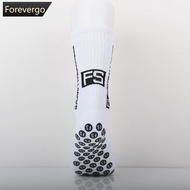 FOREVERGO FS Style Dot Glue Anti Slip Football Socks Breathable Sweat Absorbing Thick Sports Socks F