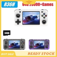 [CloudsMiles] R36H Handheld Retro Game Console 64G 20000+Games Linux 3.5 Inch Portable Pocket Video 