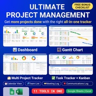 Project Management System Multiple Project Tracker Gantt Chart Kanban Board, Task Tracker To Do List
