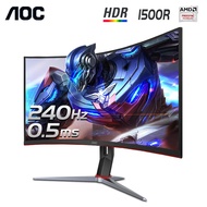 AOC27 Inch 240Hz Computer LCD Curved Display C27G2Z Desktop 24 Gaming Game Screen 144