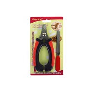 *Ready Stock* 5003+A2 Nail Cutter (Medium) with Nail File (Red Handle) (7.0 W x 15.0 H)