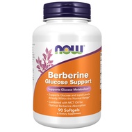 NOW Foods Supplements Berberine Glucose Support 90 Soft Capsules