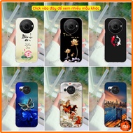 Shrap Aquos R8 Pro 5G/ R8s Pro/ Aquos R8/ R8s flexible case printed with calligraphy, unique and fan