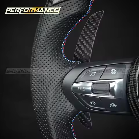 100% Real Carbon Fiber Magnetic Carbon Fiber Paddle Shifters For BMW F20 F30 F32 F36 F80 F87 G20 G30