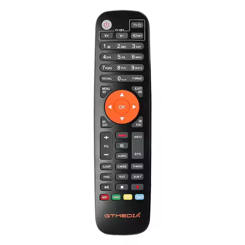 GTMEDIA New Version IR V7/V8 Remote Control TV Receiver Remote Control for Gtmedia V7 S2X V7 Pro V7 