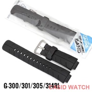 steel watch ✟()ORIGINAL CASIO G SHOCK  G-300/G-301/314 BEZEL AND BAND.RESIN QUALITY.