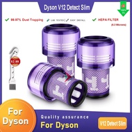 【3 PACK】V12 Cordless Vacuum Filter for Dyson V12 Detect Slim, Removable and Washable V12 Replacement