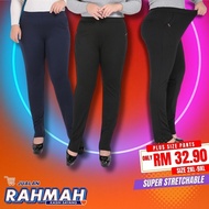 CY 3911 WOMAN CASUAL PANTS BIG PLUS SIZE SELUAR SIZE BESAR 3XL 4XL 5XL 6XL