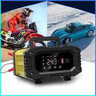 COD FOXSUR Charger Baterai Aki Mobil Motor Portable 10A 150W 12/24V - FPT-100 / charger aki 12v 24v