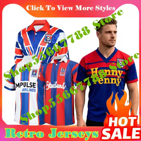 Knights 1988-1993-1997- 2000 Retro Rugby Jersey - Mens Size:S-5XL