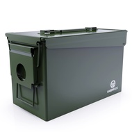 30 50 Cal Ammo Can Metal 9mm Ammo Box storage crate case For Shotgun bullet Rifle Nerf Ammunition Wa