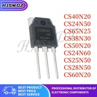 5PCS/ CS24N50 CS24N60 CS25N50 CS28N50 CS38N30 CS40N20 CS50N20 CS60N20 CS65N25 TO-3P chip ic LQ9Y