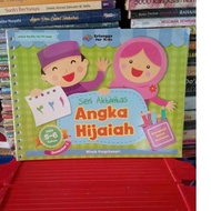Hijaiah Number Activity Series Book for Ages 5-6 Years Semester 1 Erlangga for Kids Equipped with As