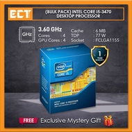 🔥(Bulk Pack) Intel Core i5-3470 / Core i5-6500 / Core i5-8400 / Core i5-8500T / CORE i5-8600 Desktop