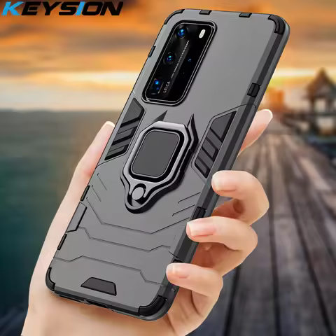 KEYSION Shockproof Case For Huawei P40 P40 Pro + Plus Mate 30 P30 P20 Lite Phone Cover for Honor 30 