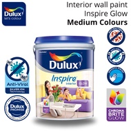 (5L) Dulux Inspire Interior Glow Interior Wall Paint - Medium Colours