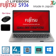 Laptop Fujitsu Lifebook S936 Core i5-6300U 20gb Ram 256gb SSD 13.3inch Full HD IPS vỏ nhôm magie siê