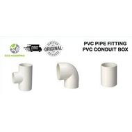 PVC Conduit Pipe Fitting Accessories 20mm / 25mm For Electrical/Conduit/Furniture
