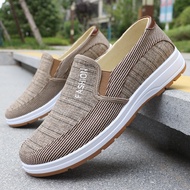 [Ready Stock] Cloth Shoes Men Cloth Shoes Summer Canvas Shoes Men Shoes Comfortable Breathable Cloth
