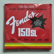Fender 150 SL /. 008 in. 203mm Electric guitar string Tali gitar letrik